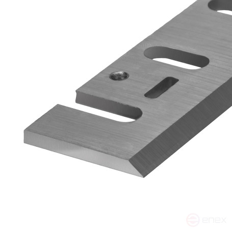 Нож для рубанка ПРАКТИКА 82 мм х 29 х 3 мм, быстрорежущая сталь, (2 шт), для Makita 1923H 1902 KP0810 (773-781)