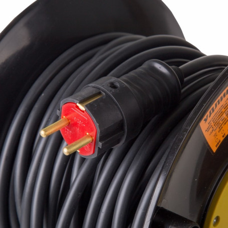 Power extension cord on a coil 4 sockets with/w 50 m 3x2.5 mm2 PROFESSIONAL PROCONNECT