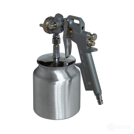 Spray gun 162 V (nozzle 1.5mm, 150-180l/min, 3-5bar, spot 160-220mm, 0.6L)
