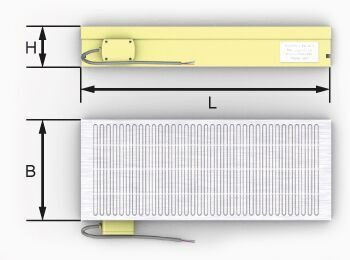 Electromagnetic plate 7208-0068 (400x1000)