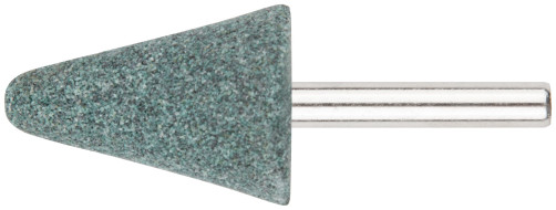 Шарошка абразивная (по камню, мрамору, кафелю), хвостовик 6 мм, конус с закруглением 25 х 35 мм