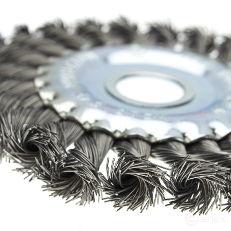 Кордщетка для УШМ, радиальная витая, 125 х 22мм, ЧЕГЛОК (60)
