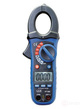 Electric measuring tongs DT-360 CEM (State Register of the Russian Federation)