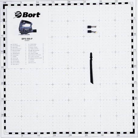 Electric jigsaw BORT BPS-500-P