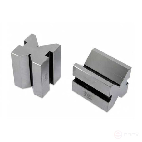 V-shaped steel prisms 80x63x63 mm