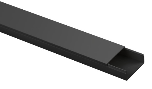 Cable channel ERA KK-B-40-16 black 40x16mm