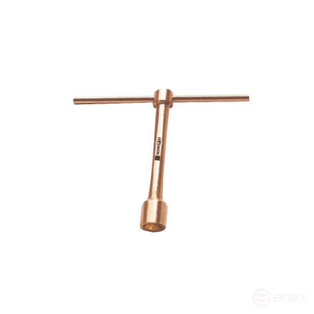 Ключ торцевой Т-образный NORGAU Industrial искробезопасный 27 мм, NHWL-27-NSA, AlCu