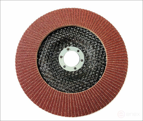 Круг лепестковый торцевой 180 Р120 Атака (коричневый)