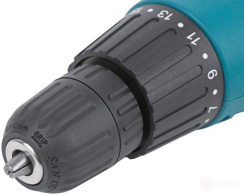 Electric drill-Screwdriver 280 W; 0-750 rpm; BzP 10 mm; cut. tilt; 20 Nm; 1.3 kg; carton