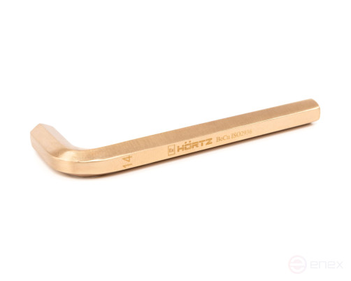 Hexagon wrench 14 intrinsically safe alloy BeCu 166-14, HORTZ