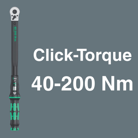 Click-Torque C 3 Set 1 Set of socket heads with a torque wrench, 13 items