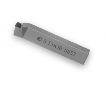 Резец токарный подрезной отогнутый с пластинами из твердого сплава 2112-0061