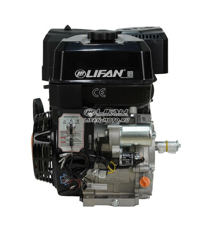 Двигатель Lifan KP420E, вал 25мм, катушка 11 Ампер