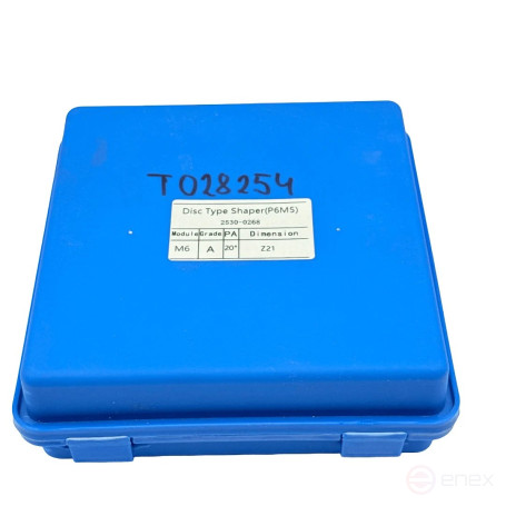 Disk chisel M 6.0, z=21, 20°, D=126 mm, d=44.45 mm (2530-0268) TORNERI T028254
