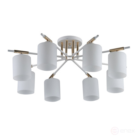 Люстра Rivoli Amanda 9092-308 8 * Е27 40 Вт модерн