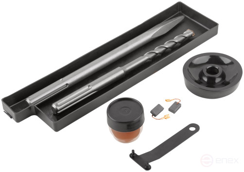 Disassembly drill 1400 W; 0-520 rpm; 0-4100 rpm; 9 J; 2 dir.; SDS-MAX; 6.65 kg; case