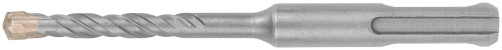 Бур по бетону SDS-PLUS, Профи, крестообразная вставка, двойная спираль, 6 х 110 мм