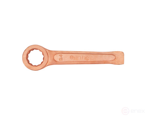 Ключ накидной односторонний ударный 24 мм омеднение SITOMO