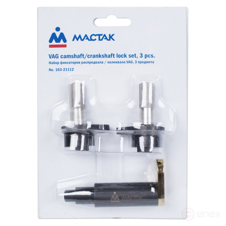 Camshaft / crankshaft locking kit, VAG, 3 pieces MASTER 103-21112