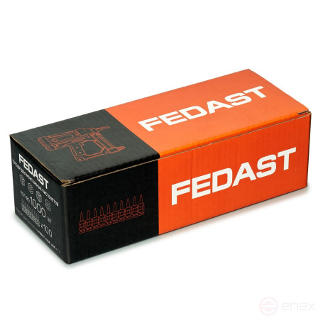 Nails for metal and fragile concrete type CN (2.7*16 mm screw, 1000 pcs/pack) FEDAST