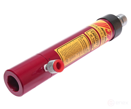 Цилиндр гидравлический 10т, 243куб.см шток 6", d=45мм JTC