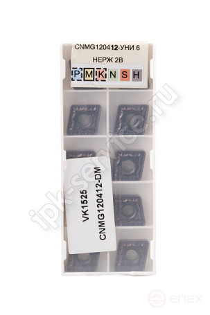 CNMG120412-DM VK1525 Пластина твердосплавная ИПК