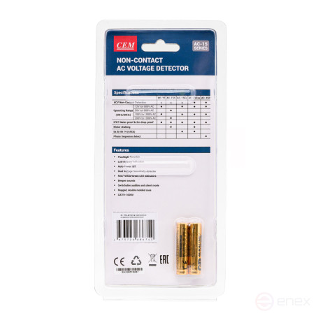 AC-15Ex Contactless AC Voltage Detector