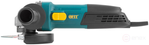 Angle grinder 1200 W; 0-10800 rpm; KlK 125 mm; 2.1 kg; armir. rotor; small; cut. tilt; box