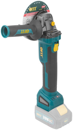 Angle grinder acc. 20 V; 3500/8500 rpm; ClC 125 mm; 1.7 kg; 2 rotation speeds; brushless, without battery; box.