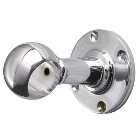 Держатель дистанционный проходной трубы d25 (994), хром AKS