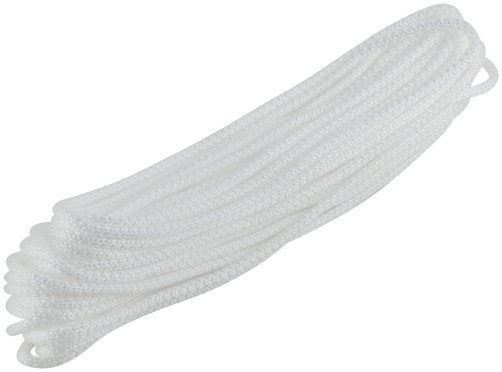 Шнур вязаный полипропиленовый с сердечником 5 мм х 20 м, р/н= 93 кгс