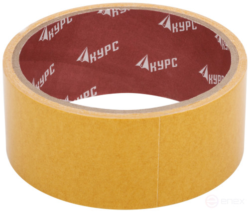 Лента-скотч клейкая двусторонняя 38 мм х 5 м