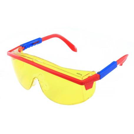 Safety glasses open O37 UNIVERSAL TITAN super (2-1.2) with soft nose guard, 30 pcs.