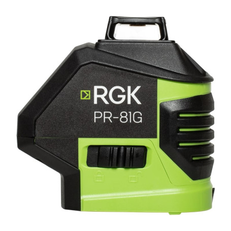 Set: RGK PR-81G laser level + stop rod