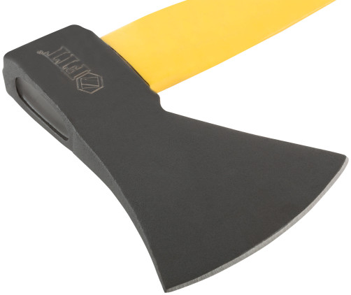 Axe forged reinforced steel, reinforced fiberglass handle 800 gr.