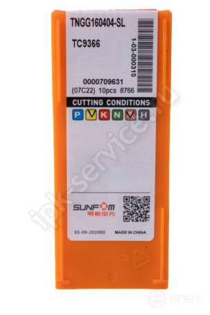 TNGG160404-SL TC9366 IPC Carbide Plate