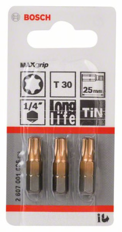 Насадка-бита Max Grip T30, 25 mm