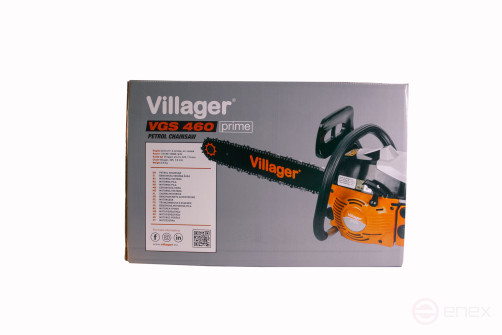 Бензиновая цепная пила Villager VGS 460 PRIME 1800 Вт 1,5 мм шина 450 см