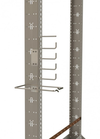 ORL1-42-RAL7035 Открытая стойка 19-дюймовая (19"), 42U, однорамная, цвет серый (RAL 7035)