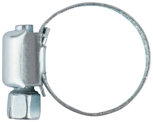 Crimping clamp (galvanized steel) width 8 mm 3/4" (13-19 mm)