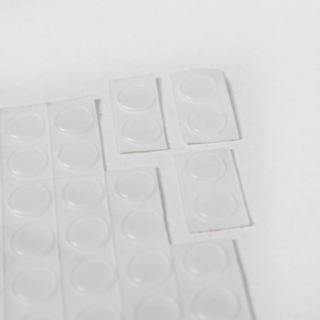 Silicone bump d8 h=1.5 AKS (sheet-100 pcs. perforated by 2 pcs.)