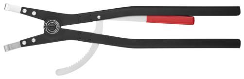 Щипцы для больших внешних стопорн. колец, с блокировкой, сменные губки 90°, посад. размер Ø 122 - 300 мм, наконечн. Ø 3.5 мм, L-570 мм, чёрн.