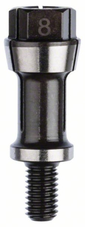 Цанговый патрон, с зажимной гайкой 8 мм, 1608570041