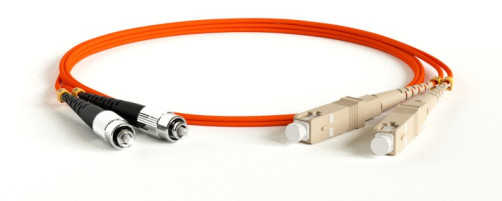 FC-D2-62-FC/PR-SC/PR-H-50M-LSZH-OR Patch cord fiber optic (cord) MM 62.5/125, FC-SC, 2.0 mm, duplex, LSZH, 50 m