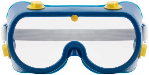 Safety glasses with polycarbonate glass
