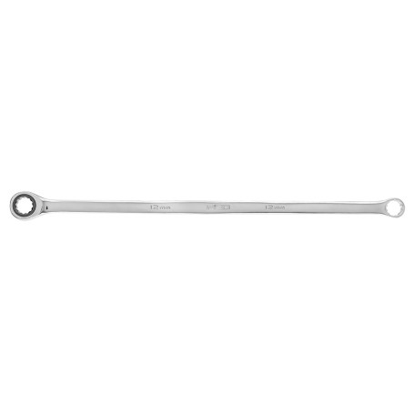 Double cap wrench with ratchet mechanism, long, 13 mm