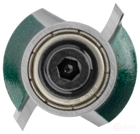 Фреза кромочная калевочная с нижним подшипником DxHxL=22,2х13x55 мм