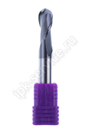 TB2SR0600BLG-LU40 Фреза сферическая ц/х тв.сп. Ф12 L=75 Z2