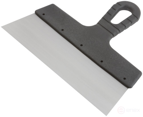 Spatula, stainless steel blade, plastic handle 250 mm