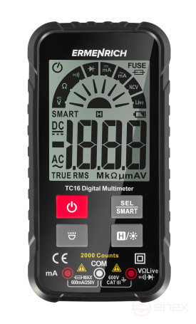 Ermenrich Zing TC16 Digital Multimeter